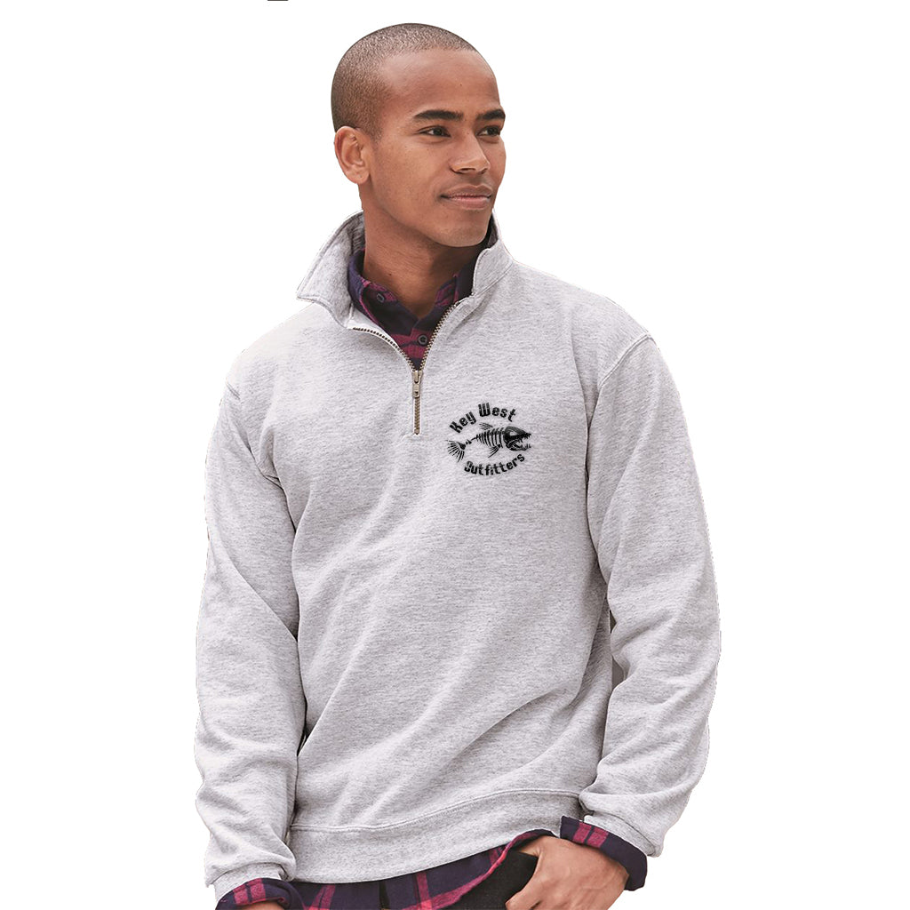 Jerzees Super Sweats 1/4-Zip Pullover with Custom Logo Embroidery
