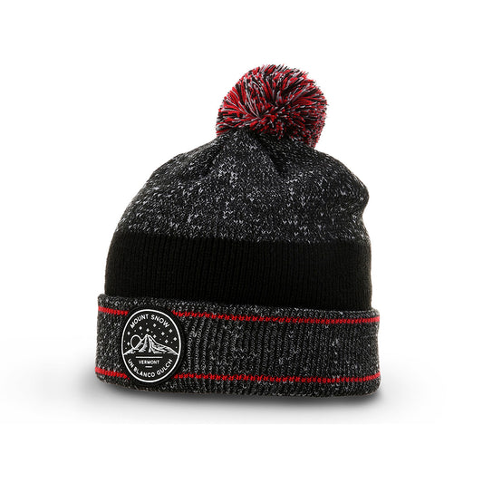 Richardson Heather Beanie With Cuff & Pom