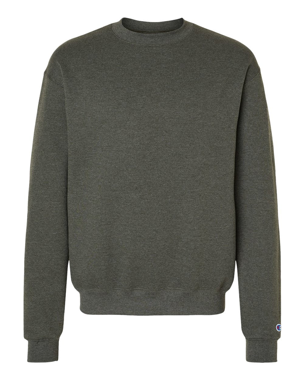 Champion sweater hotsell dark green white