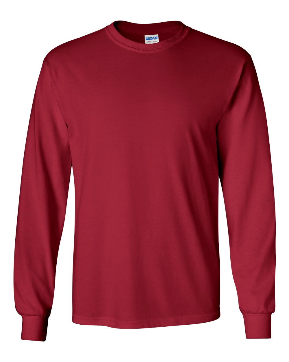 Red long fashion sleeve shirts