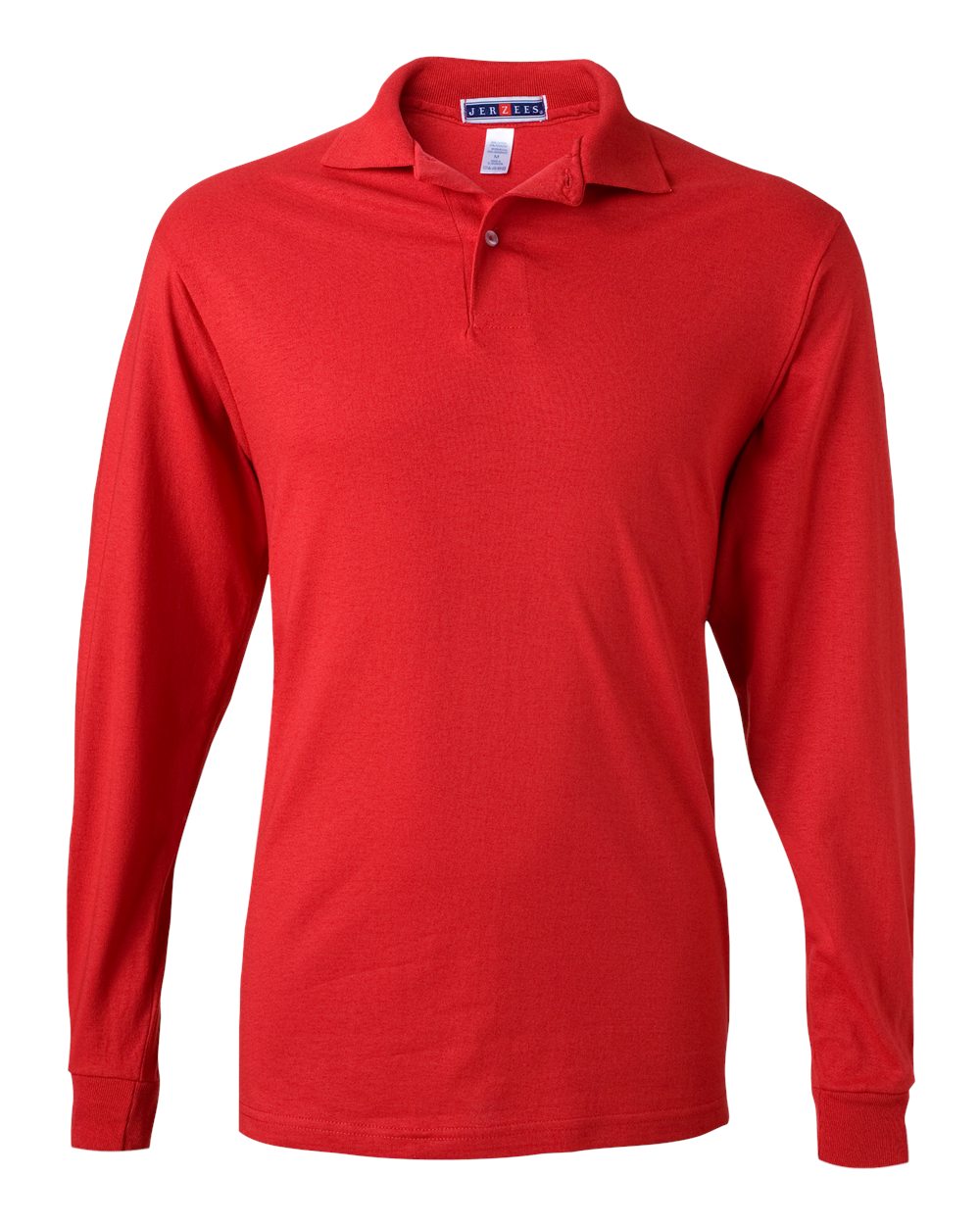 Jerzees long shop sleeve polo shirts