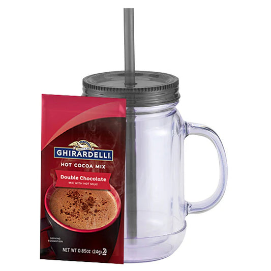 20 oz Mason Master Tumbler - Hot Chocolate