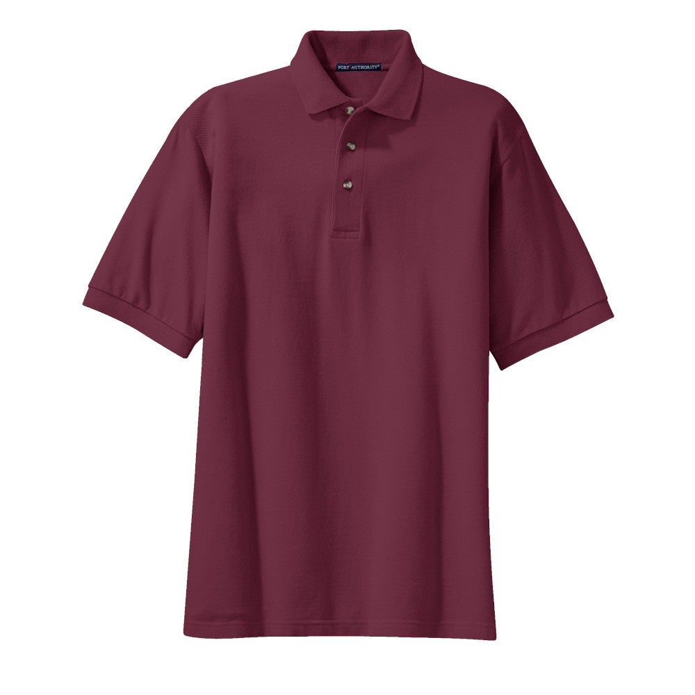 Heavy duty cotton polo shirts hot sale
