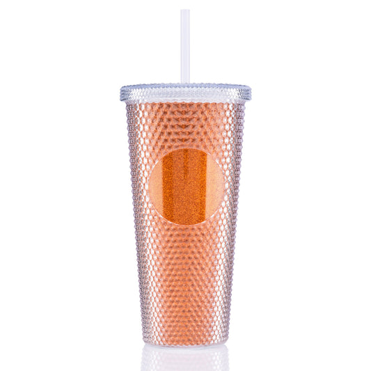 24 oz Bux Glitter Tumbler