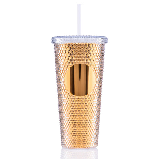 24 oz Bux Metallic Tumbler