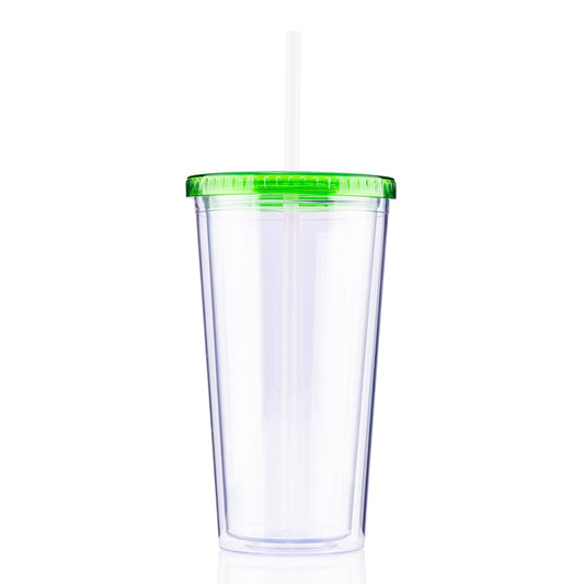 20 oz Venti Slurpy Clear with Solid Lid Tumbler