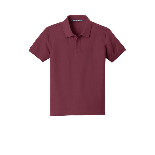 #Port Authority Youth Core Classic Pique Polo