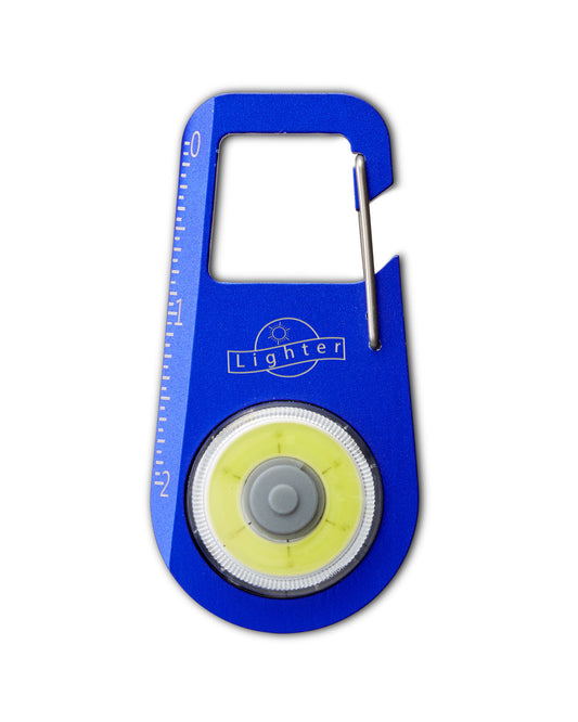 Aluminum Carabiner Light With Ruler