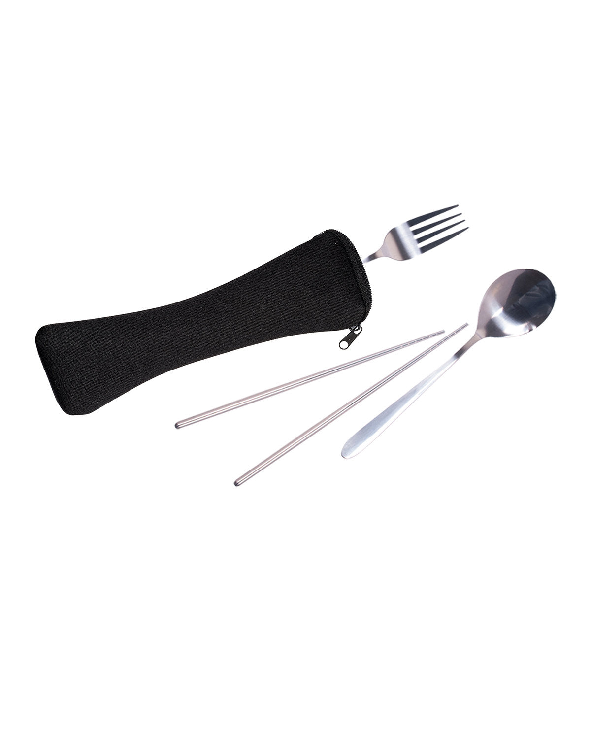 # Travel Cutlery Set In Zip Pouch