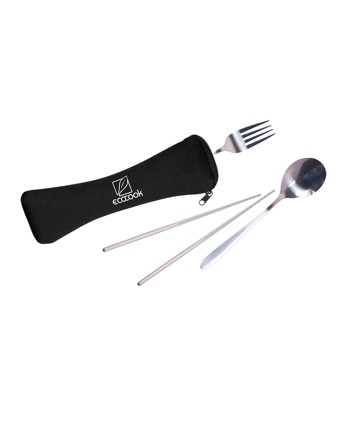 # Travel Cutlery Set In Zip Pouch