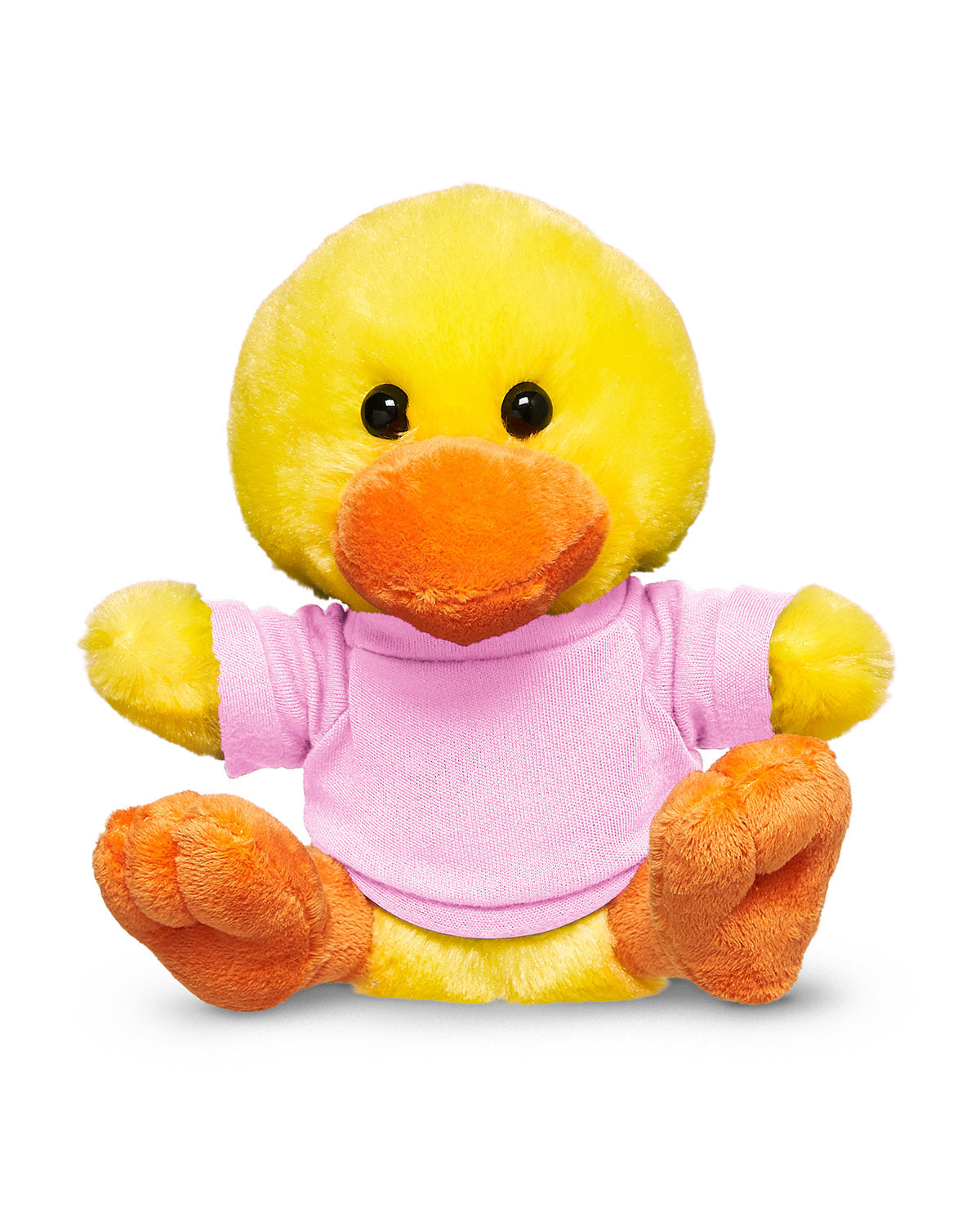 Prime Line TY6037 7 Plush Duck with T Shirt