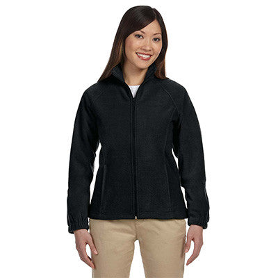 Harriton Ladies 8oz. Full Zip Fleece Company Clothing EZ Corporate Clothing