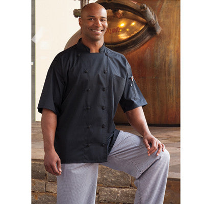 Stylish Men Women Unisex Chef Coat Jacket Kitchen Work Cook Uniform Long  Sleeve | eBay