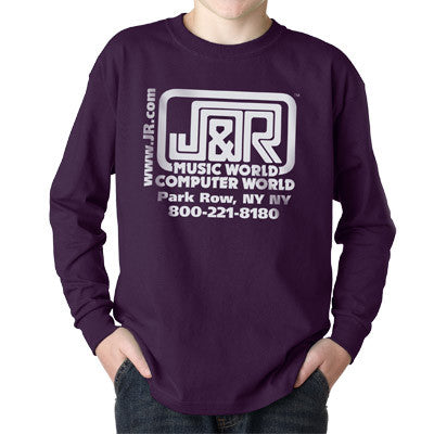 Custom Printed Long Sleeve Youth T Shirts Promotional Apparel