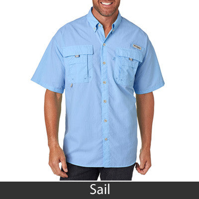  Columbia Men's Bahama II Short-Sleeve Shirt, Sail, 3XL