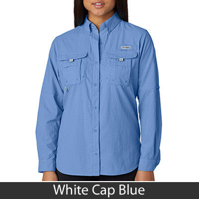 7314 Columbia Women's Bahama™ Long Sleeve Shirt - Custom T-Shirts