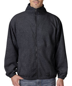 UltraClub Men s Iceberg Fleece Full Zip Jacket