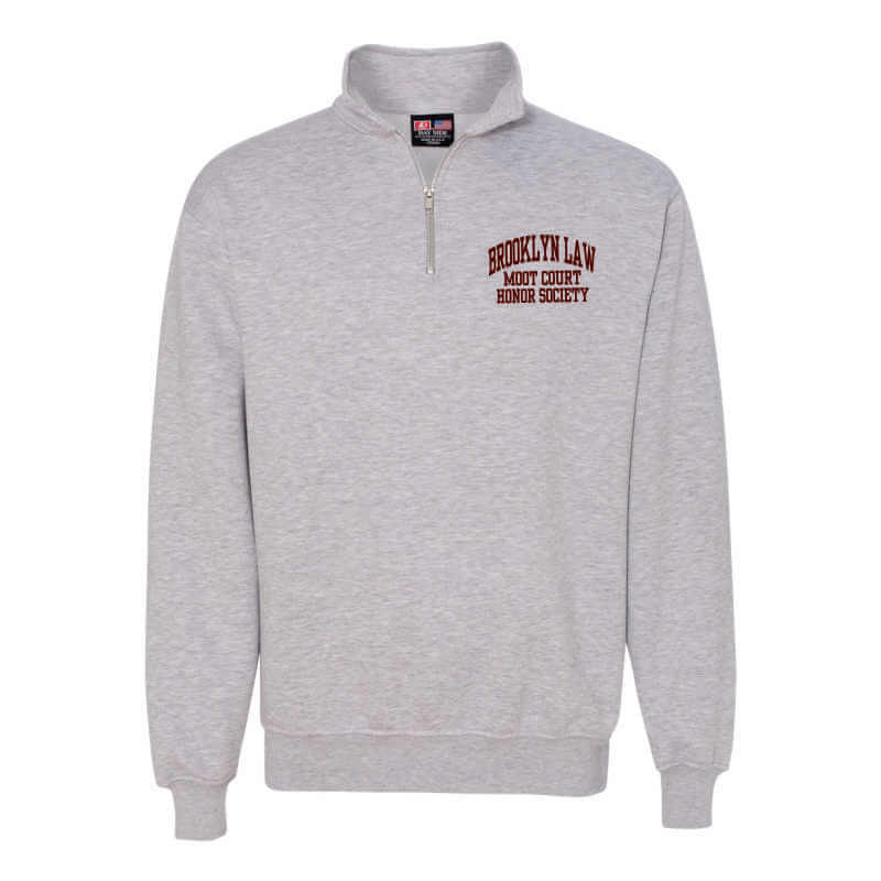 Bayside Quarter Zip Pullover Sweatshirt - Brooklyn Law School