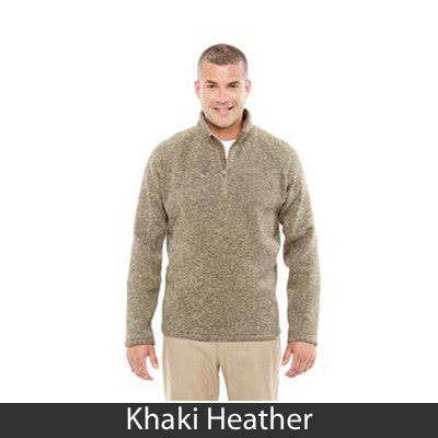 Devon Jones Adult Bristol Sweater Fleece Half Zip Work Gear EZ Corporate Clothing