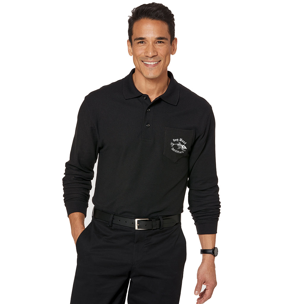 Men's Embroidered Pocket Polo Shirts - Custom Polo Shirts