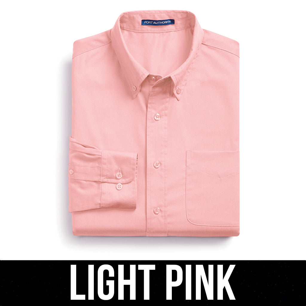 Thomas Pink Women Pink Long Sleeve Button-Down Shirt 12