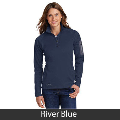 Eddie Bauer Ladies 1 2 Zip Performance Fleece Jacket EZ