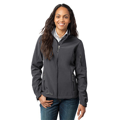 Women's soft shell coat with online hood